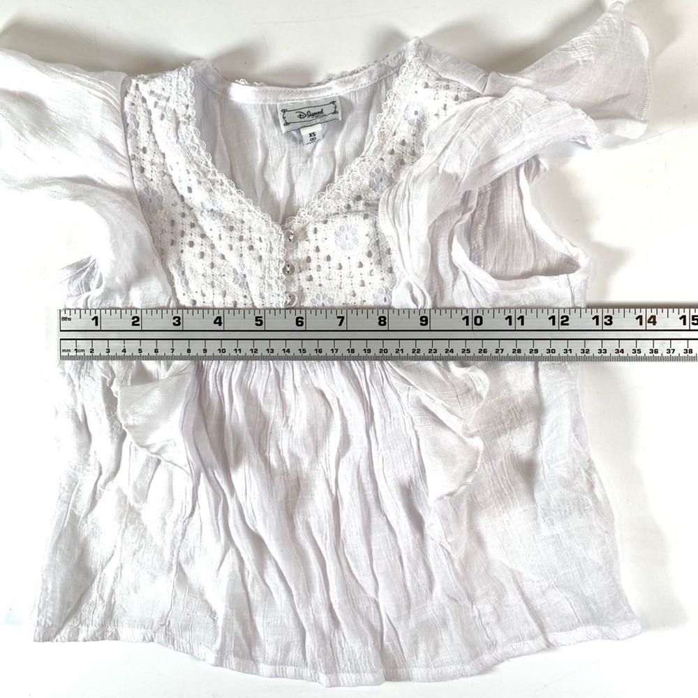 White Lightweight Blouse Disney D-Signed - Picture 3 of 7